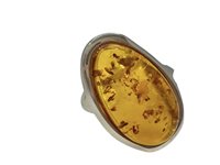 Anello Domar Donna Ambra in Argento Ambra AMBER-AN-2-280 - AMBER-AN-2-280